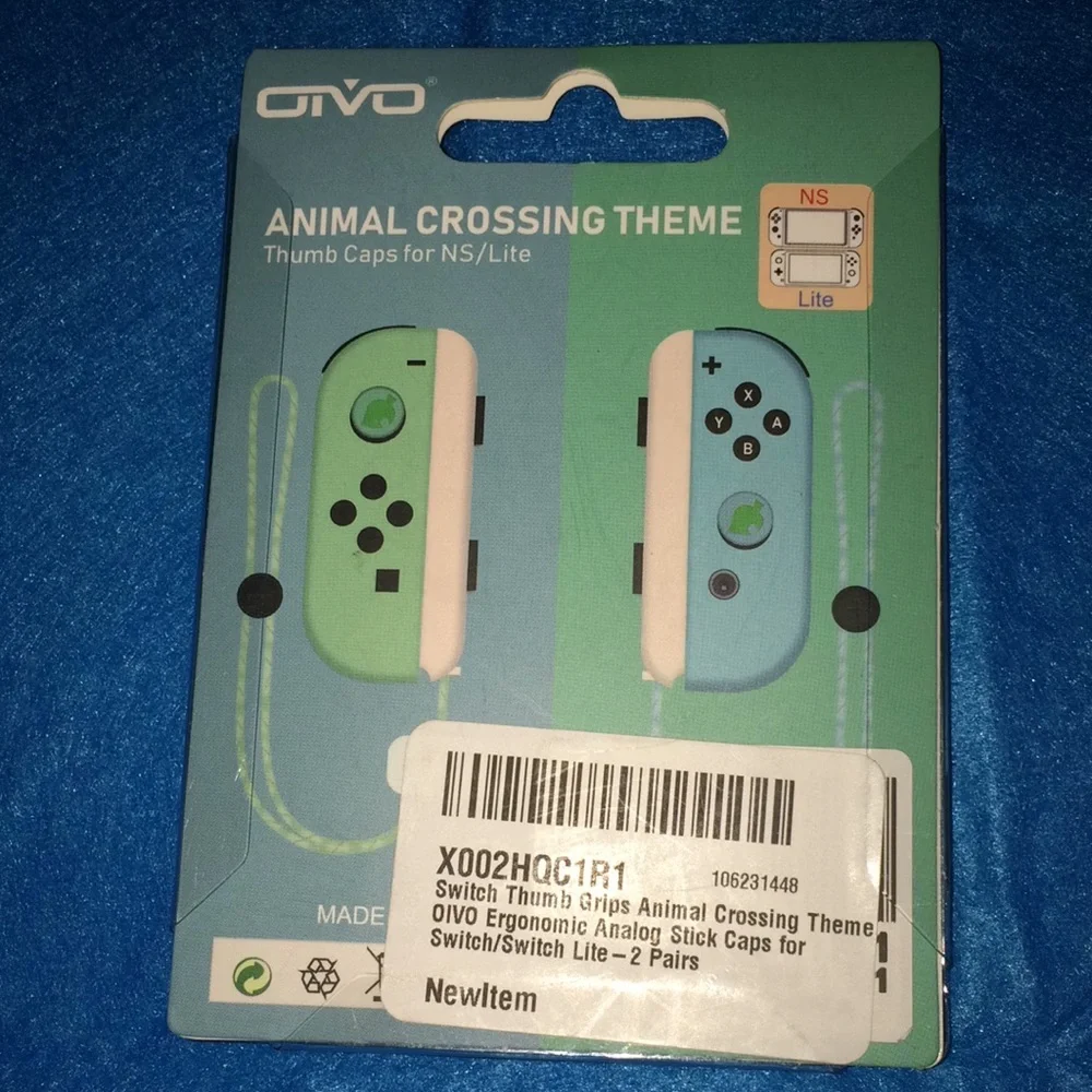 Animal crossing thumb caps NS/Lite